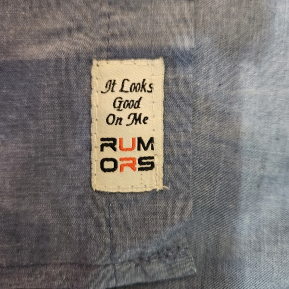 Rumors Original Button Up Shirt - Picture 3 of 3